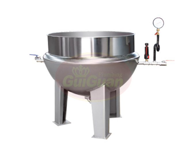 Jacketed Kettle (Steam Heating)