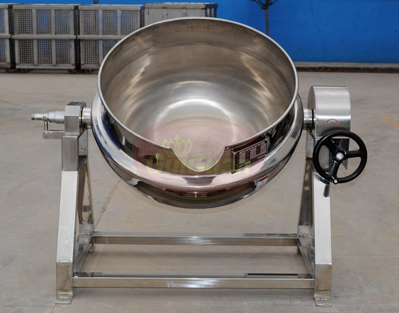 Tiltable Jacketed Kettle (Steam Heating)